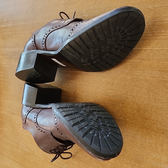 NEW LAVORAZIONE ARTIGIANA SUNDANCE LEATHER OXFORDS - Picture 6 of 16